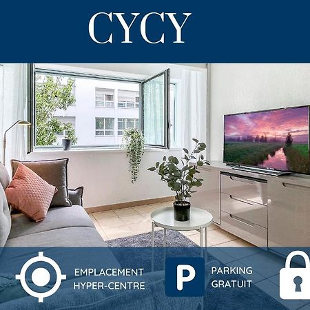 Homey Cycy - New / Free Parking / Hyper-Centre / Proche Geneve Annemasse Exterior foto