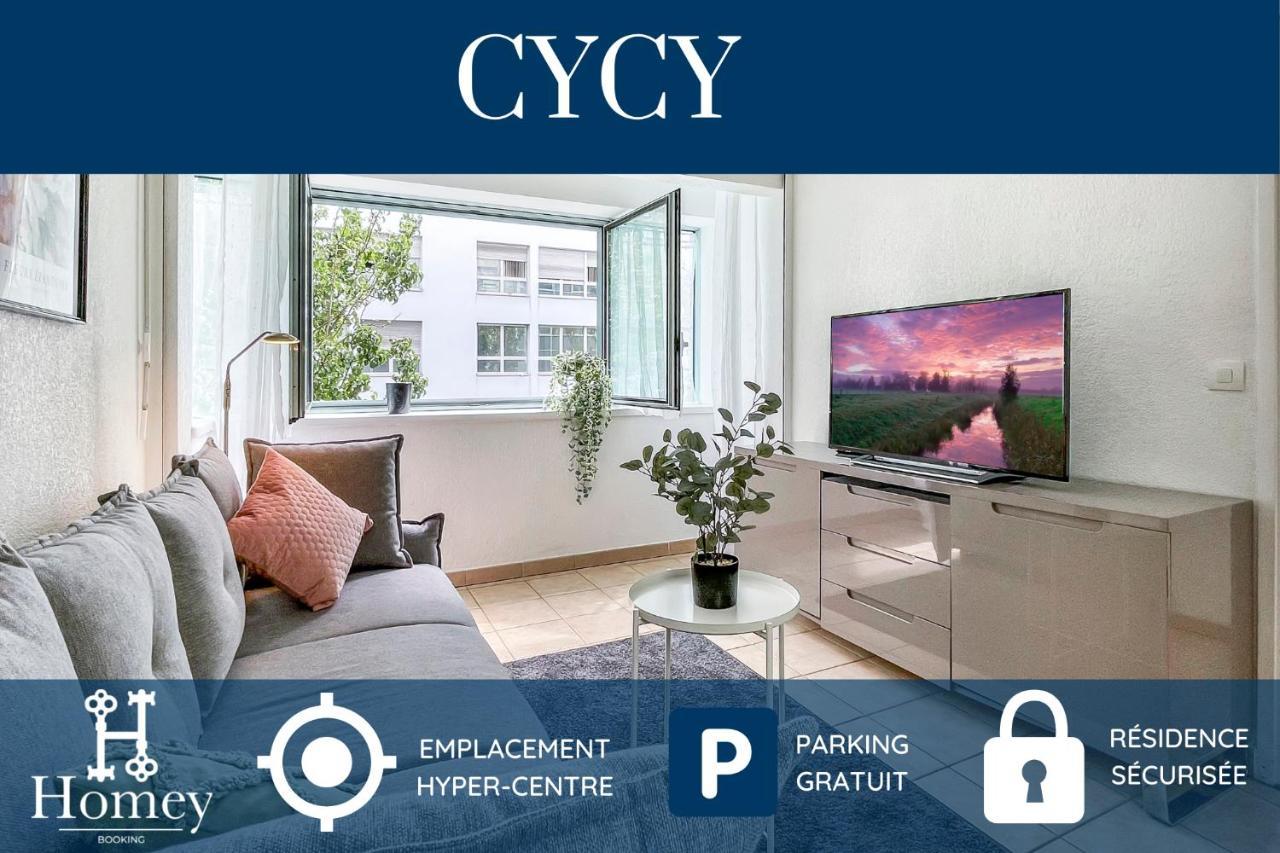 Homey Cycy - New / Free Parking / Hyper-Centre / Proche Geneve Annemasse Exterior foto