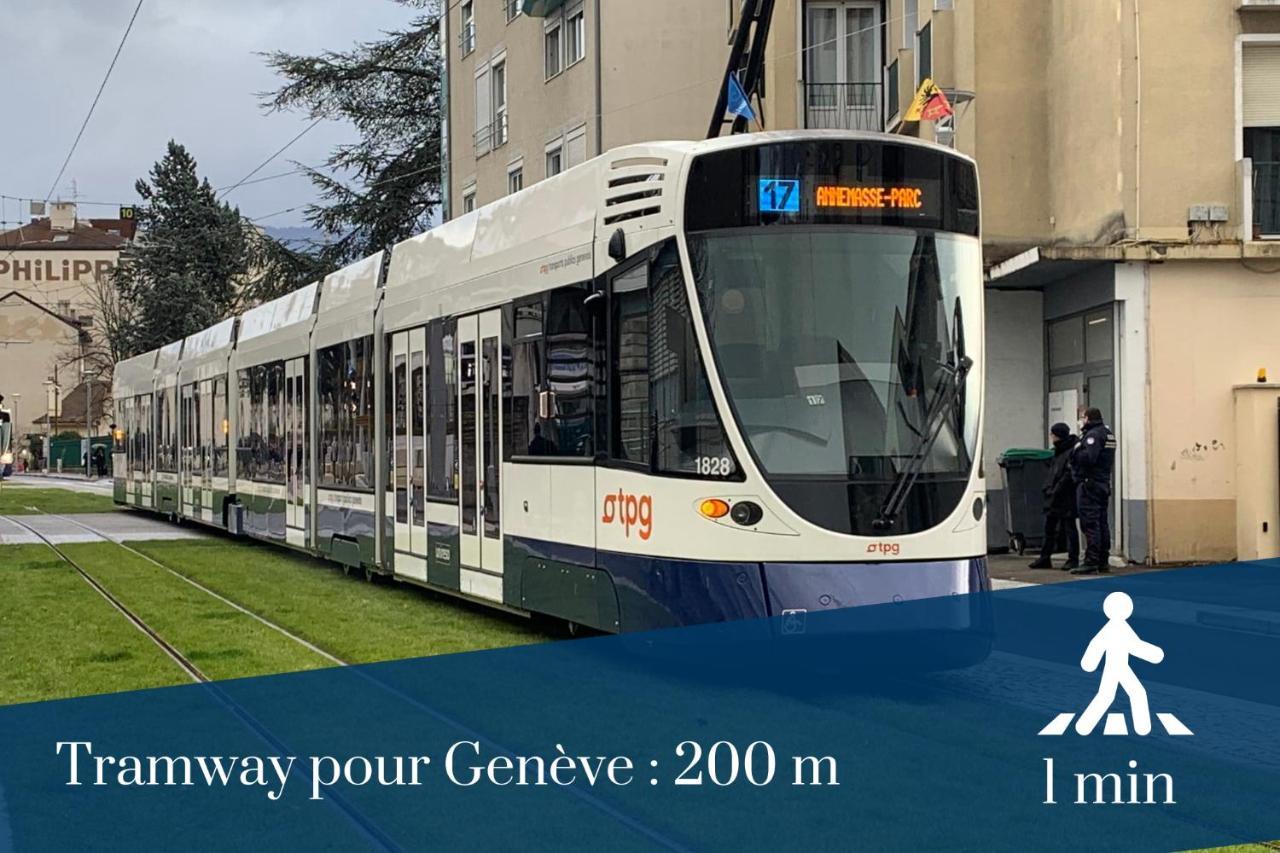Homey Cycy - New / Free Parking / Hyper-Centre / Proche Geneve Annemasse Exterior foto